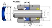 U Ring, Piton Rod Seal, NOK, VALQUA, U SEAL, IDI, ISI, ODI, OSH, OSI, UPH, UPI, USH, USI, UHS, UNS, UHP, UHR, UNP, UNR, MLP, MLR